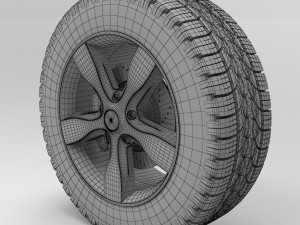 wheel Model 3D