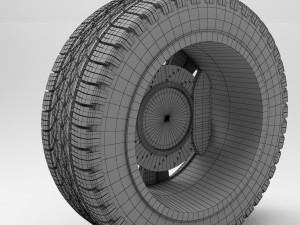 wheel Model 3D