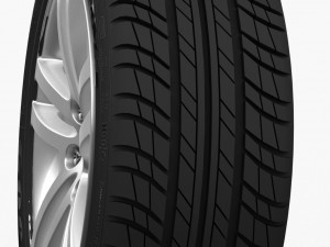 wheel car 3Dモデル