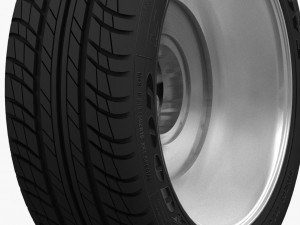 wheel car 3Dモデル
