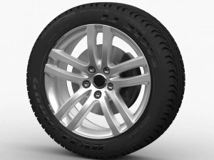 wheel car 3D Model