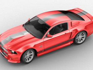 shelby gt 500 3D Модель