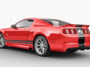 shelby gt 500 3D Модель