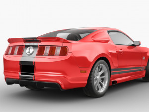 shelby gt 500 3D Модель