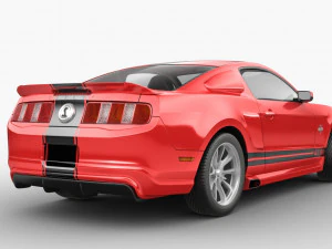 shelby gt 500 3D Model