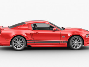 shelby gt 500 3D Модель