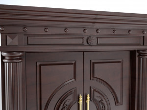 double door 01 3D-Modell