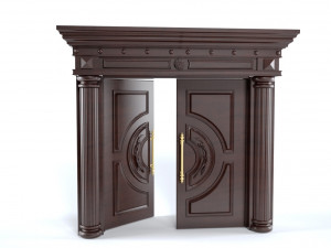 double door 01 3D-Modell