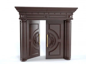 double door 01 3D Model