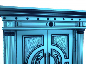 double door 01 3D-Modell