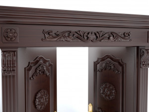 double door Modelo 3D