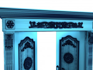 double door Modelo 3D