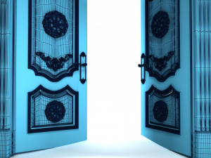 double door Modelo 3D