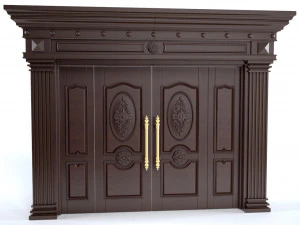double door 02 3D Model