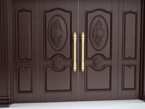 double door 02 Modelo 3D