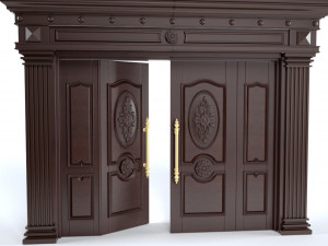 double door 02 Modelo 3D