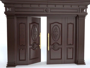 double door 02 3D Model