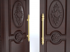 double door 02 Modelo 3D