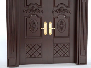 double door 03 3D Model