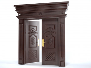 double door 03 3Dモデル