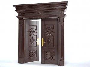 double door 03 3D Model
