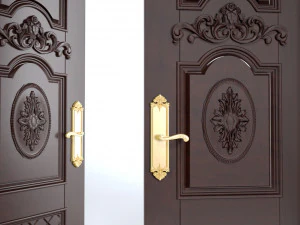 double door 03 3D Model