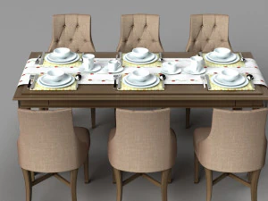 dining table 3D Model