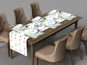 dining table 3D Model