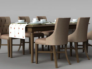 dining table 3D Model