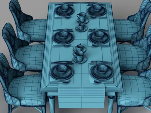 dining table 3D Model