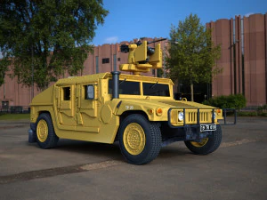 humvee 3D Model