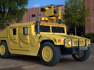 humvee 3D Model