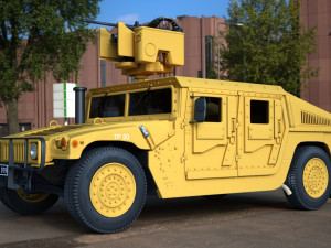 humvee 3D Model