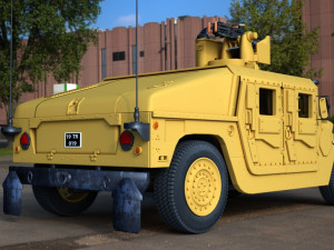 humvee 3D Model
