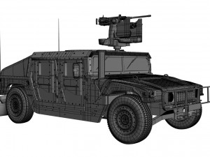 humvee 3D Model