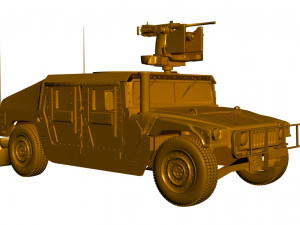 humvee 3D Model