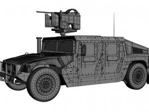 humvee 3D Model