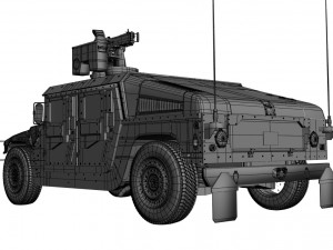 humvee 3D Model