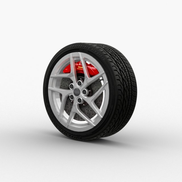 wheel rim 3Dモデル .c4d .max .obj .3ds .fbx .stl .blend 