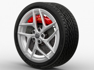 wheel rim 3Dモデル