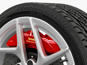wheel rim 3Dモデル