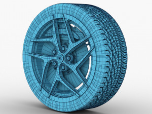 wheel rim 3Dモデル