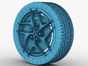 wheel rim 3Dモデル
