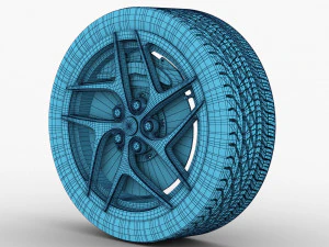 wheel rim 3D Model