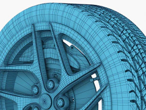 wheel rim 3D Model