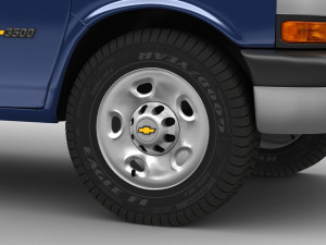 chevrolet express vans Modello 3D