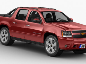 Chevrolet avalanche 3D 模型