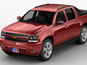 Chevrolet avalanche 3D 模型