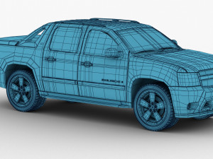 Chevrolet avalanche 3D 模型