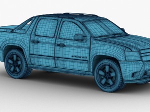 Chevrolet avalanche 3D 模型